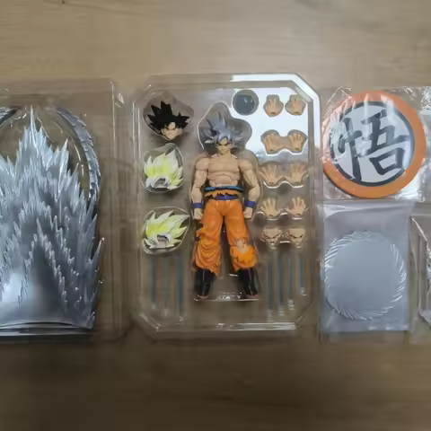 Dragon Ball Z SHF Ultra Instinct Son Goku In Stock Black Hole Toys Acme Power Anime Action Figures M