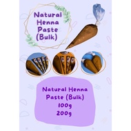 Natural Henna Paste (Bulk) Inai Lukis Asli/ Inai Lukis Daun Borong