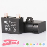 UMISTYDREAMUM9U Air Conditioning Capacitor, Cbb61 1-15UF Starting Capacitor, High Quality Plastic 45