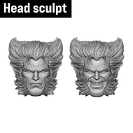 Wolverine Head sculpt 1/12 scale 3D​ print model
