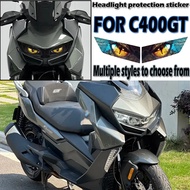 FZMotorcycle accessories headlight protection sticker headlights eye body sticker For C400GT 2018-20