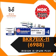 NGK IRIDIUM IX SPARK PLUG - BKR7EIX-11 (6988)