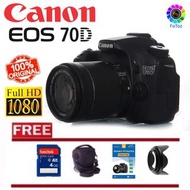 Canon 70D + 18-55mm Lens (Used) (99% Like New)