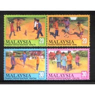 Stamp - 2000 Malaysia Children's Traditional Games (4v) MNH