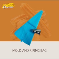 Churros Piping Bag and Mold For Home Kitchen