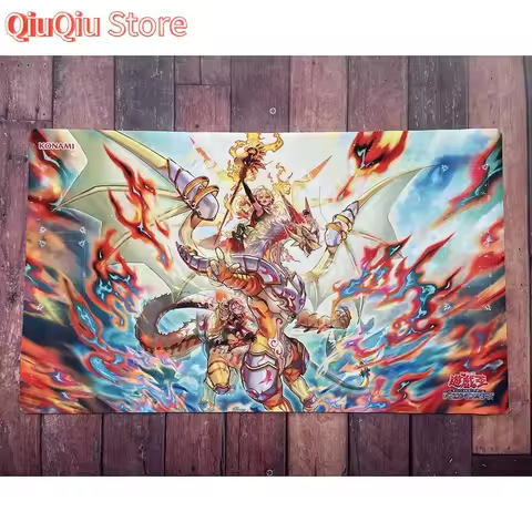 Yu-Gi-Oh Ritual Beast Ulti-Reirautari Playmat TCG Pad YGO Mat KMC TCG OGC CCG Yugioh Mat-389