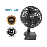 OPOLAR 8 Inch Clip on Fan Stroller 10000mAh Battery Rechargeable Camping Mini Fan Clip Grow Tent Portable Cordless Fan