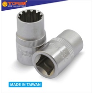 MATA TORA Spline Socket Wrench - 1/2 Socket Wrench (8 - 19 mm) - TAIWAN