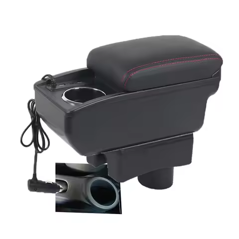 Car Aygo X Armrest box﻿ elbow support central content store case console storage