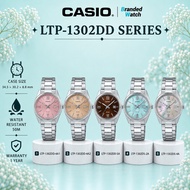 Casio LTP-1302D LTP-1302L Analog Quartz Woman Watch Jam Tangan Wanita Casio Casio Vintage Watch Jam 
