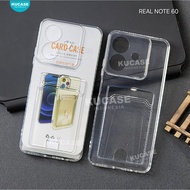 Realme Note 60X Realme Note 60 Realme Note 50 Realme C53 C51 C51S Clear Case Card Photo Slot Card/ C