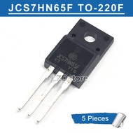 ж-5pcs JCS7HN65F TO-220F JCS7HN65 TO220F 7HN65F 7HN65 N-channel 650V/7A MOSFET Transistor new origi