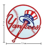 MLB New York Yankees Iron on patches Iron-on Arm With Hat Logo Sports