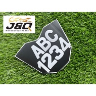 Y15ZR V2 LC135 FI LC135 V8 NO PLATE DEPAN & STICKER MUDGUARD