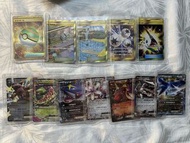 Pokemon card 卡 ex mega 金卡 比卡超