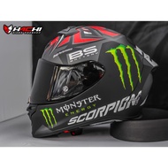 SCORPION EXO R1 AIR - Fabio Quartararo Monster Matt Red