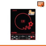 伊瑪牌 - IIH-2000B極品紅2000W按鍵式黑晶電磁爐