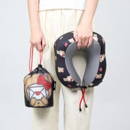 murmur 山丘頸枕 | hello kitty (小熊) | 附袋旅行頸枕