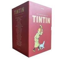 (8 Books) The Adventures Of Tintin Hard Cover Story Books