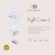 Beautederm Night Cream 2 Moisturizer (10g, 20g, 50g)