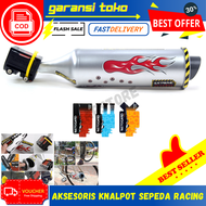 Turbospoke Knalpot Racing Sepeda Motocross 3 Motocard / Knalpot Sepeda Unik / Aksesoris Sepeda / Sep