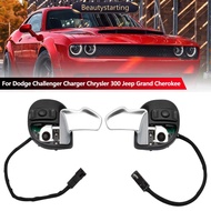 BEAUTYSTARTING Pair Car Steering Wheel Paddle Shifter 5RQ09DX9AC 5RQ08DX9AC For Dodge Challenger Cha