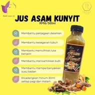 Jus Asam Kunyit Susuk Manja Jus Kunyit (500ml)