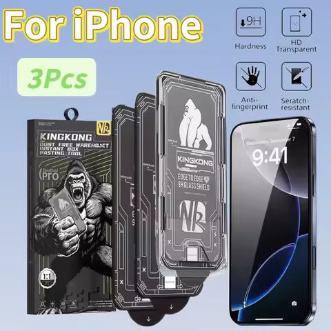 9H HD Screen Protector Compatible with iPhone Air 17 Pro Max, 16 Plus, 15, 14, 13, 16e, Bubble-Free,