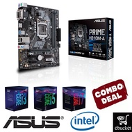 ASUS H310M-AT R2.0/CSM Intel Socket LGA1151 Motherboard + INTEL CPU COMBO PROMO
