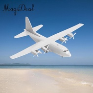 MagiDeal 1/144 Transport Plane Model Aircraft Toy 4D Assembled Model US C130 Miniature