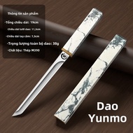 M390 Sharp High Hardness Outdoor Portable Fruit Knife Small Knife Convenient Carry Sheath for Dormit