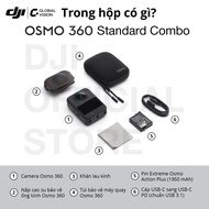 Camera Hành Động DJI Osmo 360 Cảm Biến 1/1.1 Inch Quay Video 360 Độ Đột Phá Chuẩn 8K 50fps (DJI O360