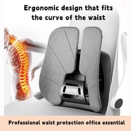 Cushion Ergonomic Waist Pad Waist Support Cushion Backrest Office Seat Chair Car Cushion Lumbar Support Long Sitting Atmosphere