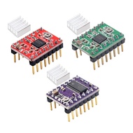 A4988 DRV8825 stepper motor driver module+3D printer parts heat sink stepper bar Repap stepper drive