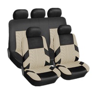 Universal for all seasons 5 seats apply to Hyundai SantaFe Kona  I40 Azera Veloster I45 Atos I30 Matrix Ix35 Car Seat Cover car accessories Four seasons Waterproof Non-slip