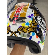 HELMET ARAI VZ RAM NAKAGAMI GP2 JAPAN EDITION WHITE SPOILER