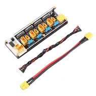 ปลั๊ก XT30 XT60 40A บอร์ดทรงตัว4ทางรองรับ2-6วินาทีพร้อม Discharger แบบรวมสำหรับ B6
