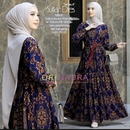 [ gratis ongkir ] Gamis Sultan Terbaru Dress Wanita  Gamis Pesta Mewah Dan Elegan Gamis Syari Modern Baju Murah Bagus 100% Cotton