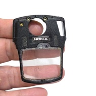 LCD front Casing, Part Nokia 8910/8910i & Original chrome Logo removed - face lcd frame N8910 N8910i