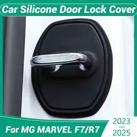 MG For MARVEL F7 R7 2023 2024 2025 Car Decorat Protecte Door Lock Cover Decoration Accessories Silic