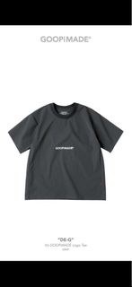 💖GOOPiMADE “DE-G” It’s GOOPiMADE Logo Tee - Gray💖