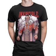 Men's 100% Cotton O-NECK Short-Sleeve T-Shirt with Thragg Invincible TV SHOW graphic