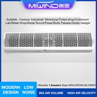 180W 1.5M 5FT AIR CURTAIN COOLING FAN SPACER WAVE FOLD WINDOW TREATMENT PVC KITCHEN RETAIL SHOP FACT