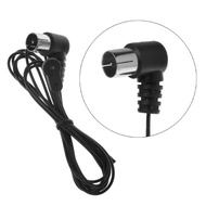 Wili❃ FM Radio Antenna F Adapter 75ohm Unbal Male Connector Indoor Stereo for Yamaha JVC Sony Sherwo