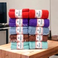 BATH TOWEL HOTEL DAN RESORT PREMIUM MICROFIBER ListonX UK TUALA MANDI HILTON (140x70CM) SERAP AIR LE