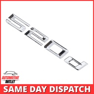 520d LETTERING REAR BOOT LID TRUNK BADGE EMBLEM FOR BMW 5 SERIES, CHROME