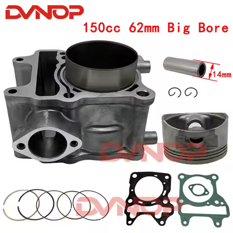 62mm Big Bore Cylinder Kit for Honda WW150D PCX150 PCX 150cc 2013-2018 12100-KZY-701 12100-KZY-700