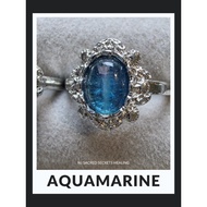 Aquamarine Crystal Ring – Calm & Clarity Gemstone Ring
