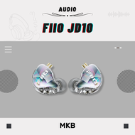 FiiO JD10 Hi-Fi Dual Cavity Design IEM Dynamic Driver Polymer Composite Diaphragm Type-C Cable (10mm