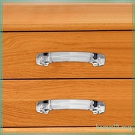 [HOMYLcfMY] Acrylic Cabinet Handle, Cupboard Handle, Kitchen Drawer Handle, Cabinet Handle with Fixing Screws, Handle, Drawer Handle